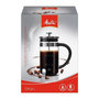 Voir la diapositive 2 : Melitta MELITTA Cafetiere a piston Premium en verre et inox 8 tasses