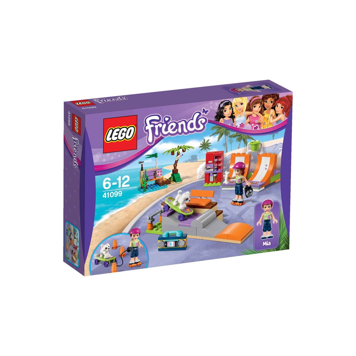LEGO Friends 41099 - Le skatepark