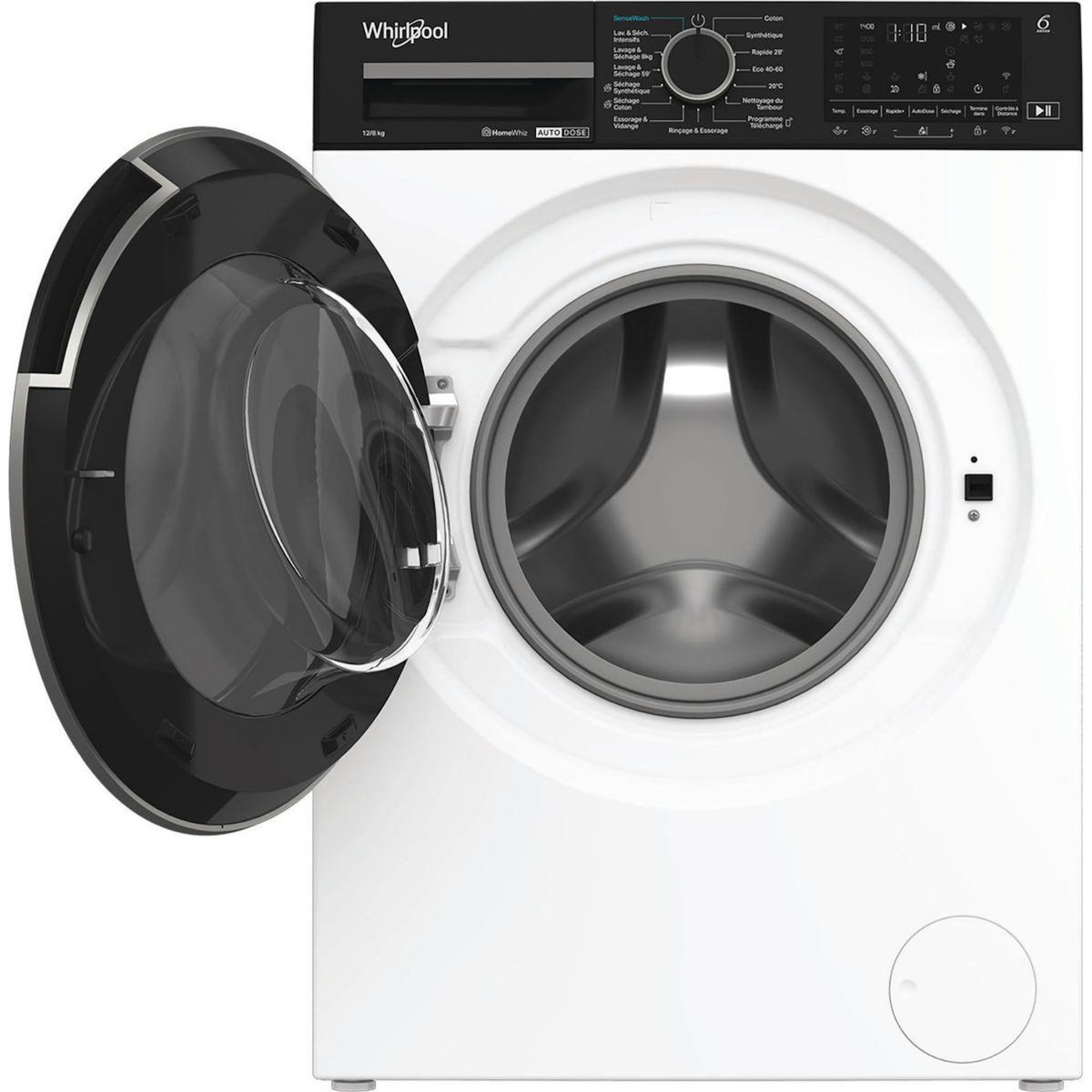 Whirlpool Lave linge séchant hublot WPD2836WADSFR