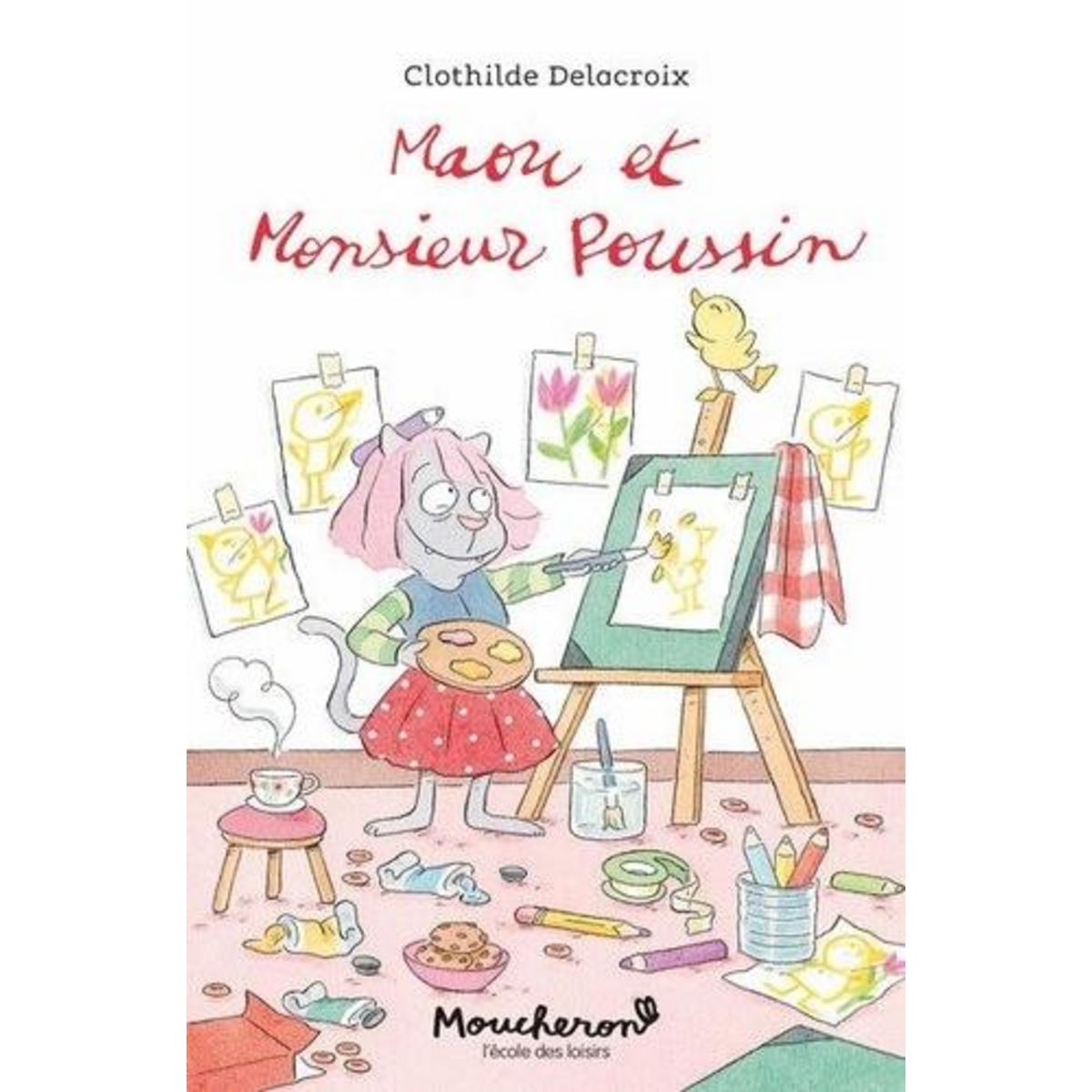 MAOU : MAOU ET MONSIEUR POUSSIN, Delacroix Clothilde