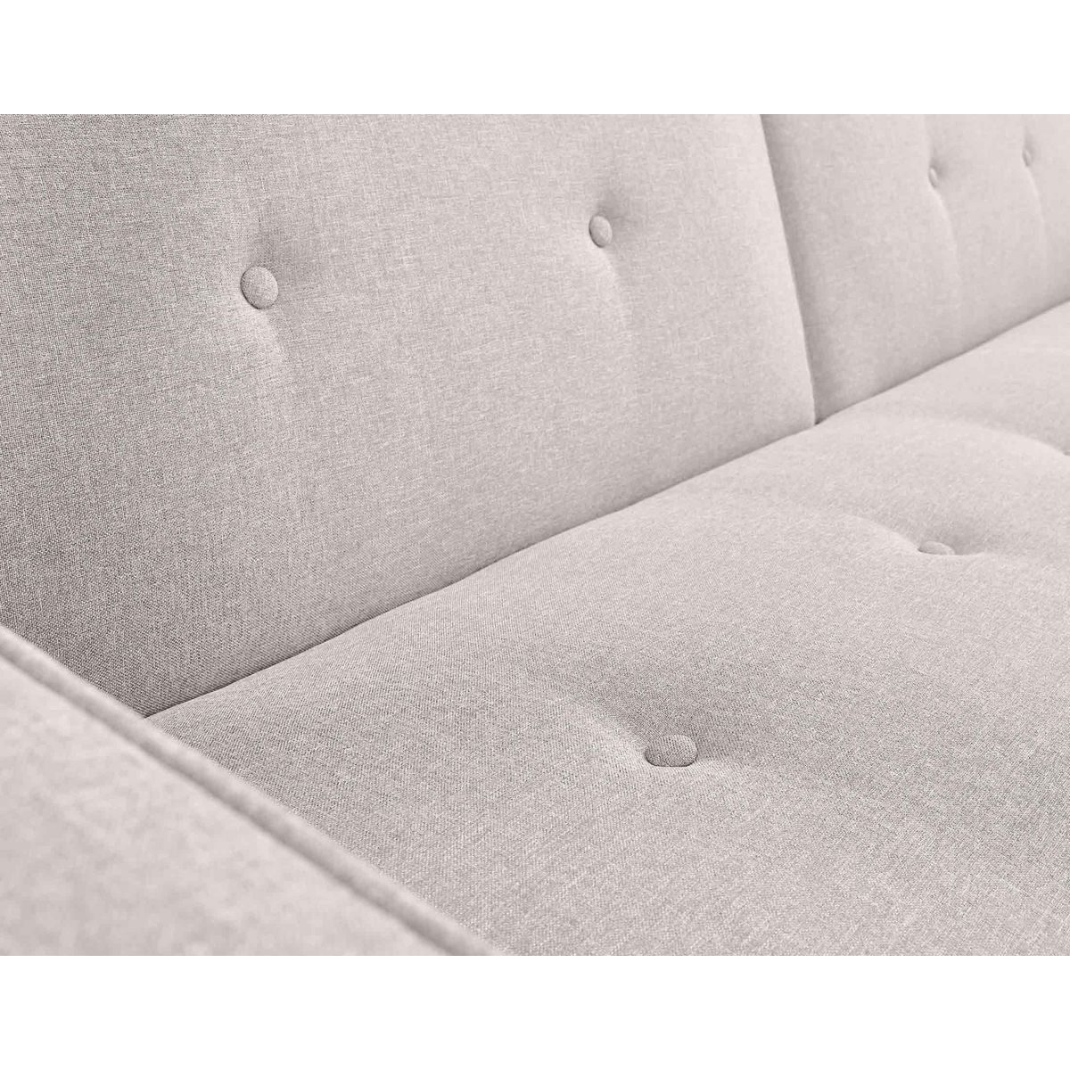 BEST MOBILIER Babylone - canapé convertible clic-clac - 2 places - en tissu