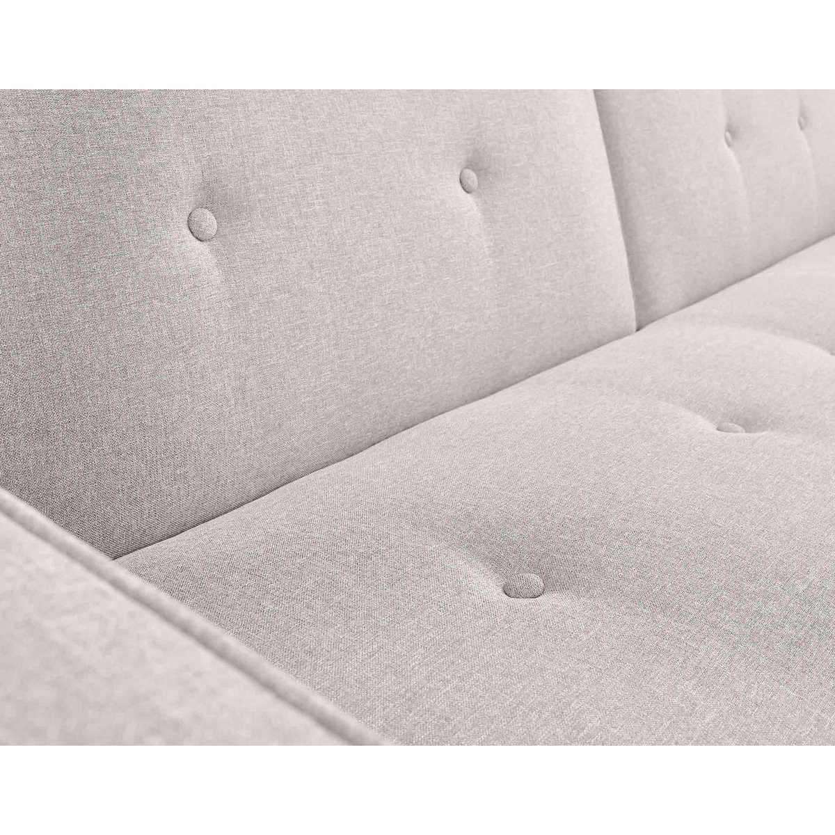 BEST MOBILIER Babylone - canapé convertible clic-clac - 2 places - en tissu