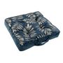 Voir la diapositive 1 : Paris Prix Coussin de Sol Imprimé  Adelor  40x40cm Bleu
