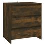 Voir la diapositive 2 : VIDAXL Buffet Chene fume 70x41x75 cm Bois d'ingenierie