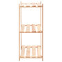Voir la diapositive 5 : VIDAXL Etageres de rangement a 3 niveaux 2 pcs 60x38x90 cm Pin 150 kg