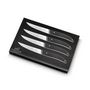 Voir la diapositive 1 : Lion Sabatier Coffret 4 couteaux à steak 11,5cm bois - 901080