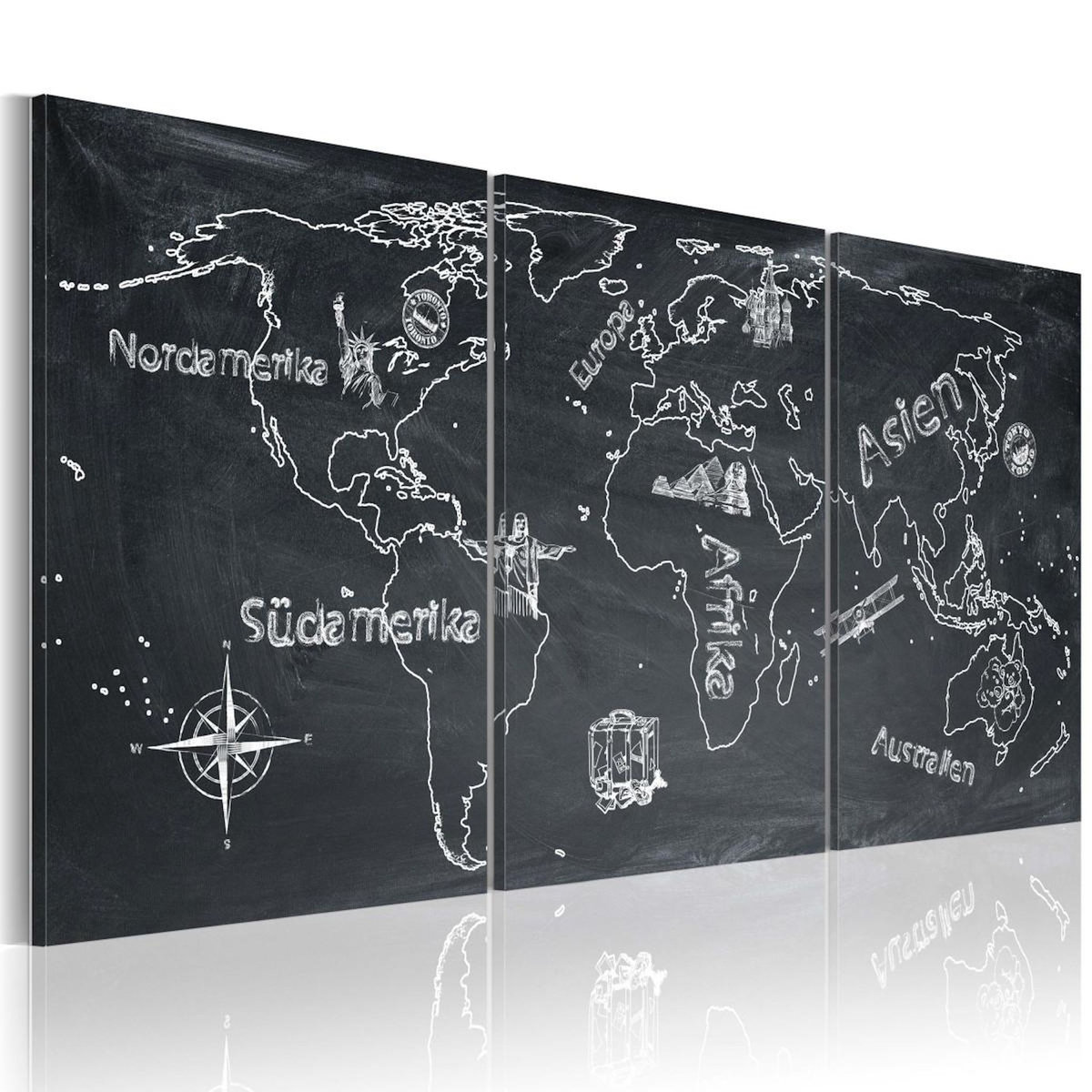 Paris Prix Tableau Imprimé  Voyageur Curieux Allemagne