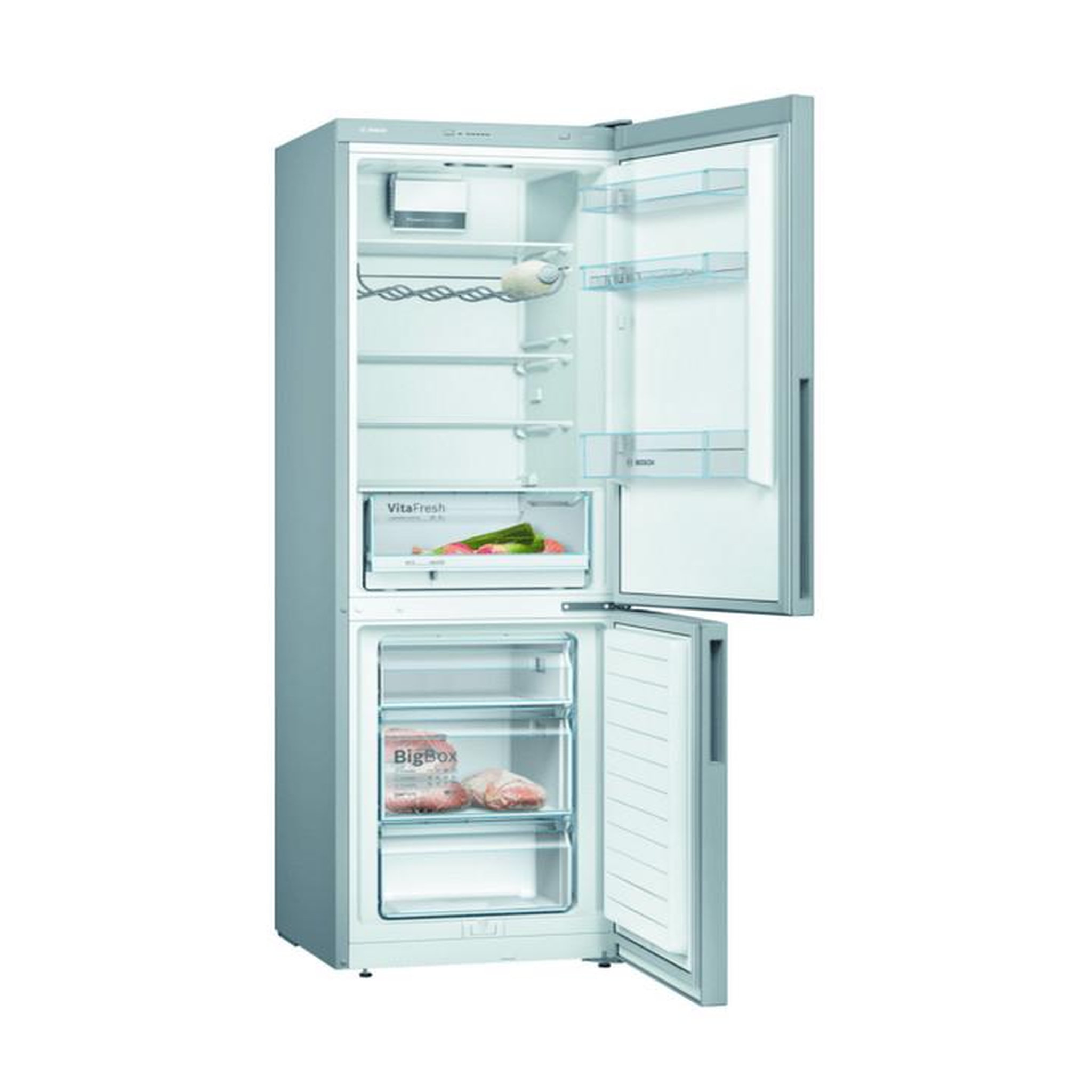 Voir la diapositive 3 : BOSCH Réfrigérateur combiné 60cm 308l lowfrost inox - KGV36VLEAS
