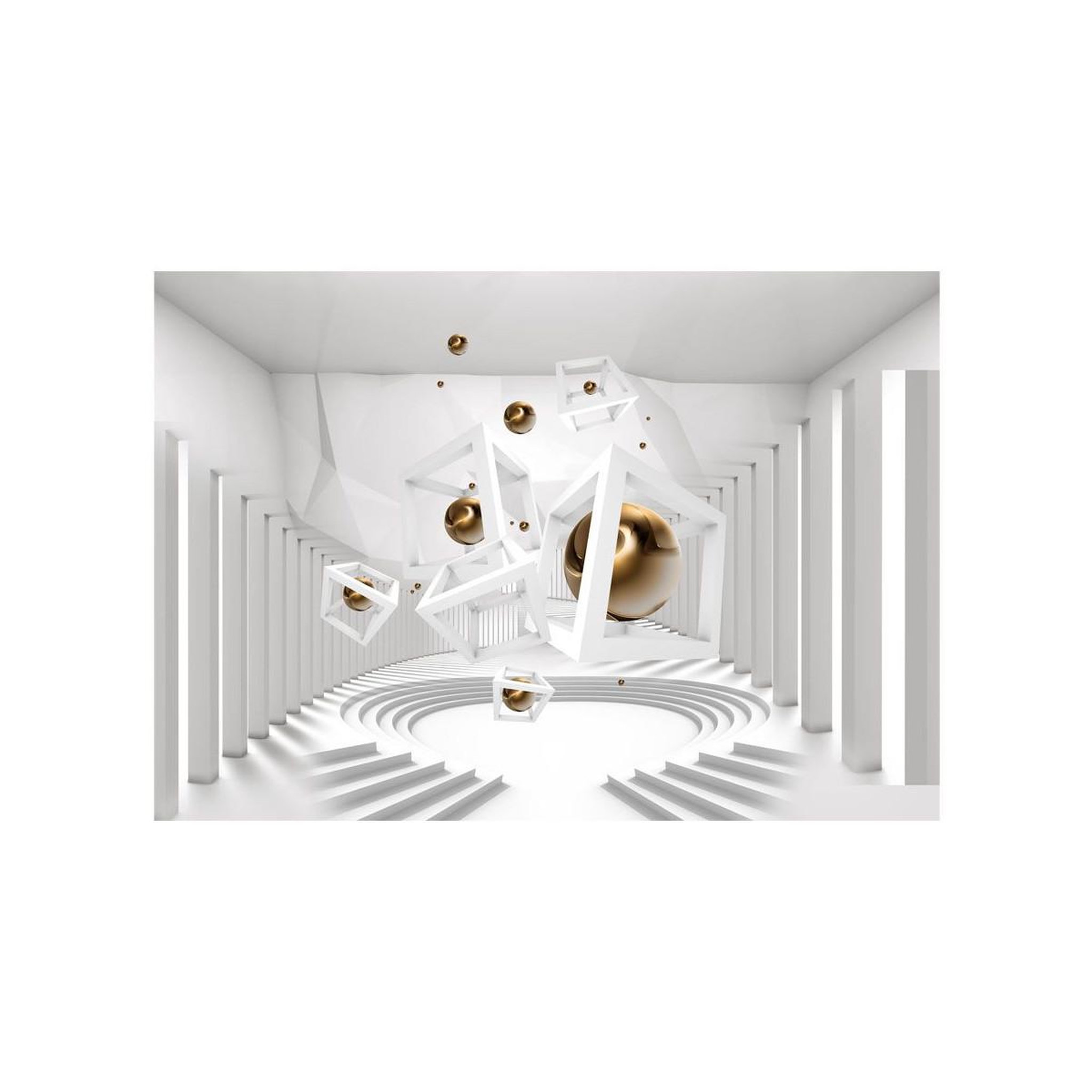Voir la diapositive 2 : Paris Prix Papier peint  geometrical corridor