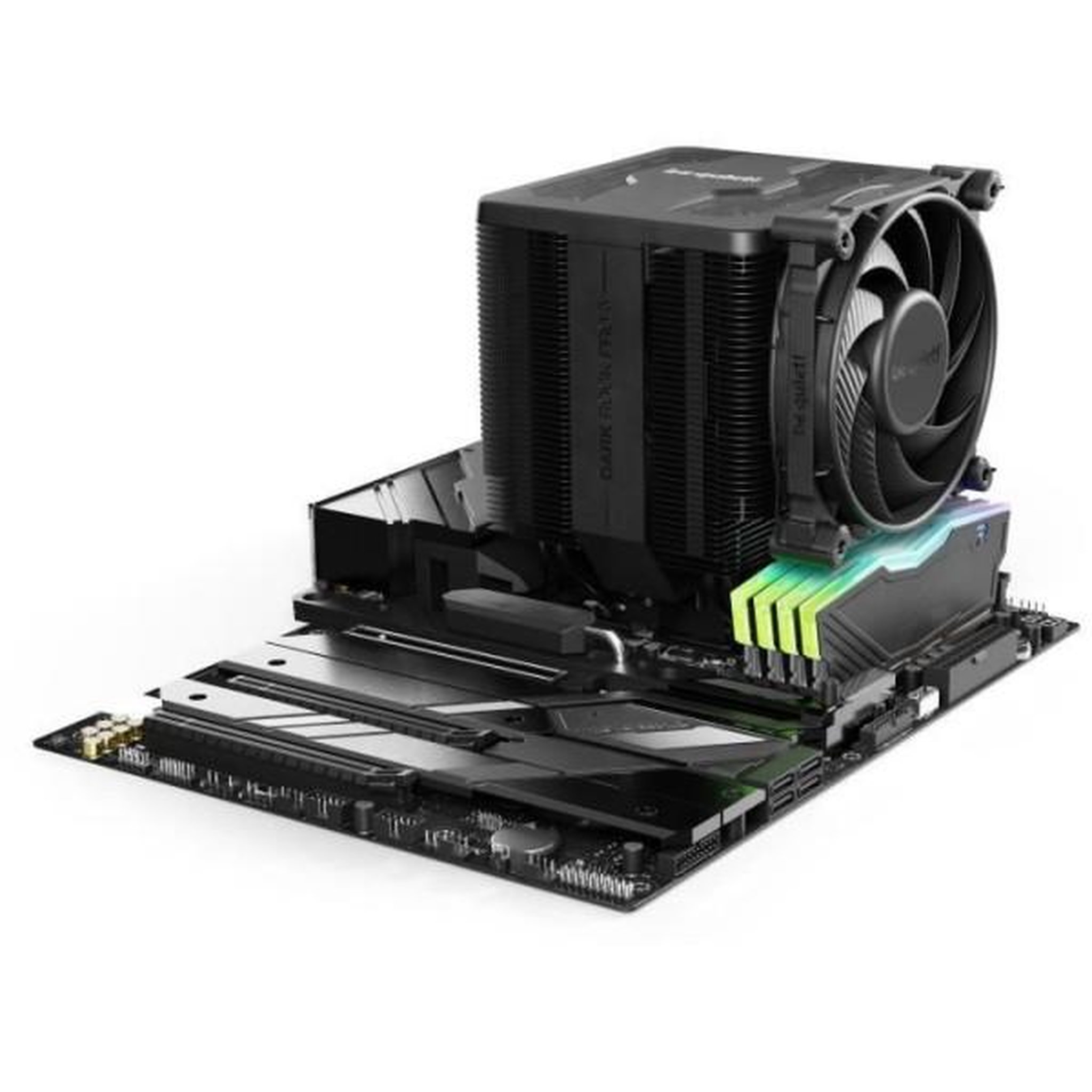 Voir la diapositive 4 : BE QUIET Ventirad CPU - BE QUIET! - Dark Rock Pro 5 - Compatible Intel et AMD - Aluminium et cuivre - Noir