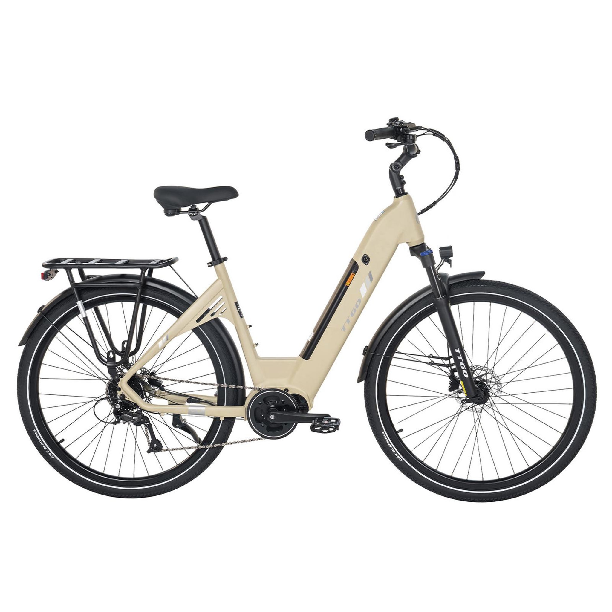 Voir la diapositive 1 : TTGO Vélo électrique TTGO C7 SE 28  à moteur central