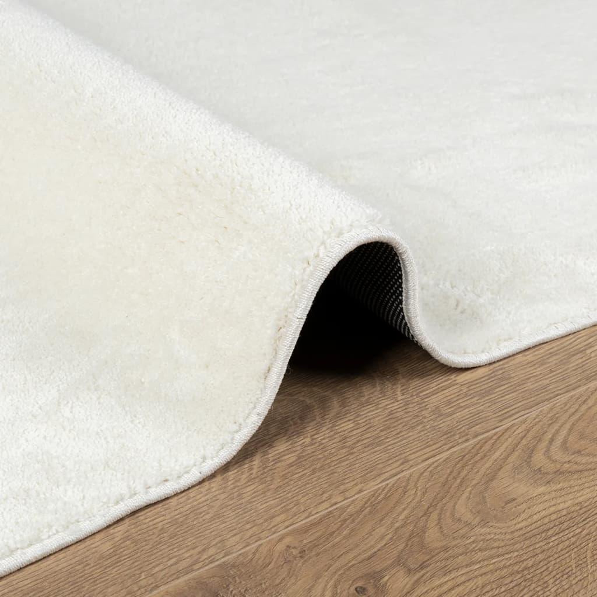 Voir la diapositive 4 : VIDAXL Tapis OVIEDO a poils courts creme 140x200 cm