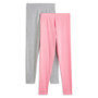 Voir la diapositive 1 : INEXTENSO Lot de 2 leggings à pois fille
