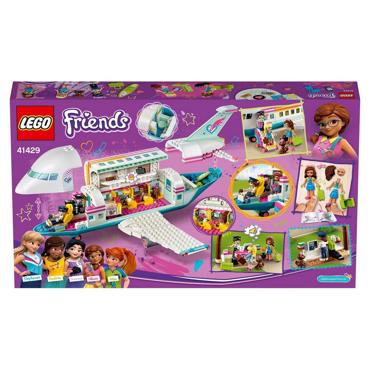 LEGO Friends 41429 - L'avion de Heartlake City