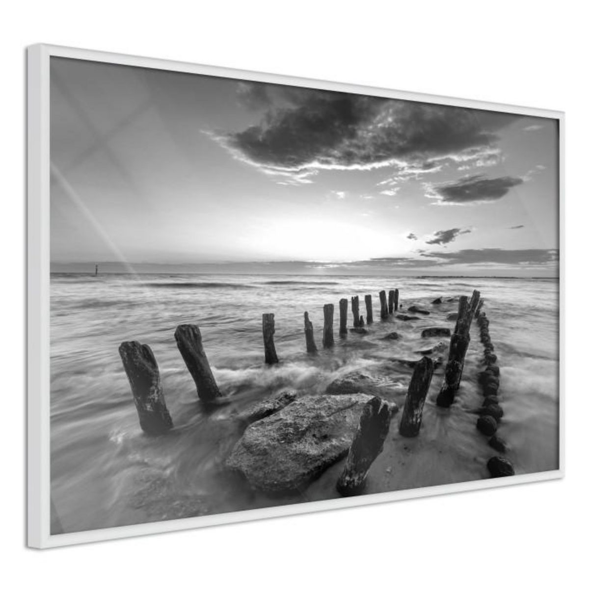 Paris Prix Affiche Murale Encadrée  Old Breakwater