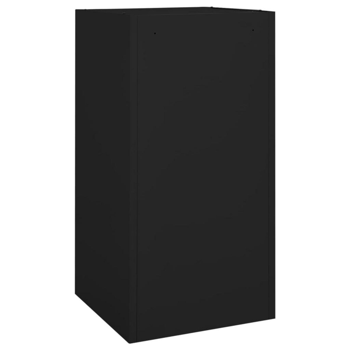 VIDAXL Armoire a selles Noir 53x53x105 cm Acier