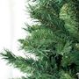 Voir la diapositive 5 : HOMCOM Sapin de Noël artificiel H.180 cm 1061 branches épines grand réalisme métal PVC PE vert