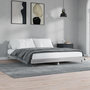 Voir la diapositive 3 : VIDAXL Cadre de lit sans matelas sonoma gris 120x200cm bois ingenierie