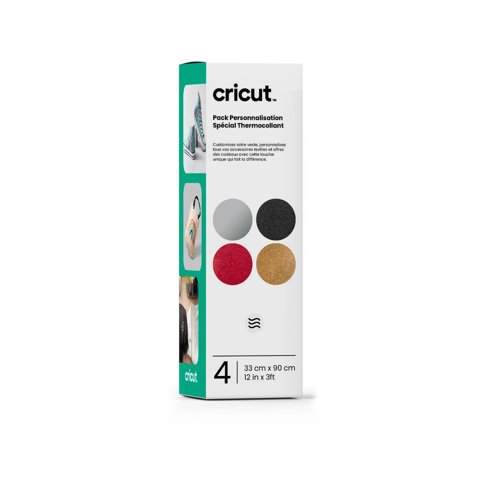 Voir la diapositive 1 : CRICUT Accessoire Pack Iron-on Custom tous textiles