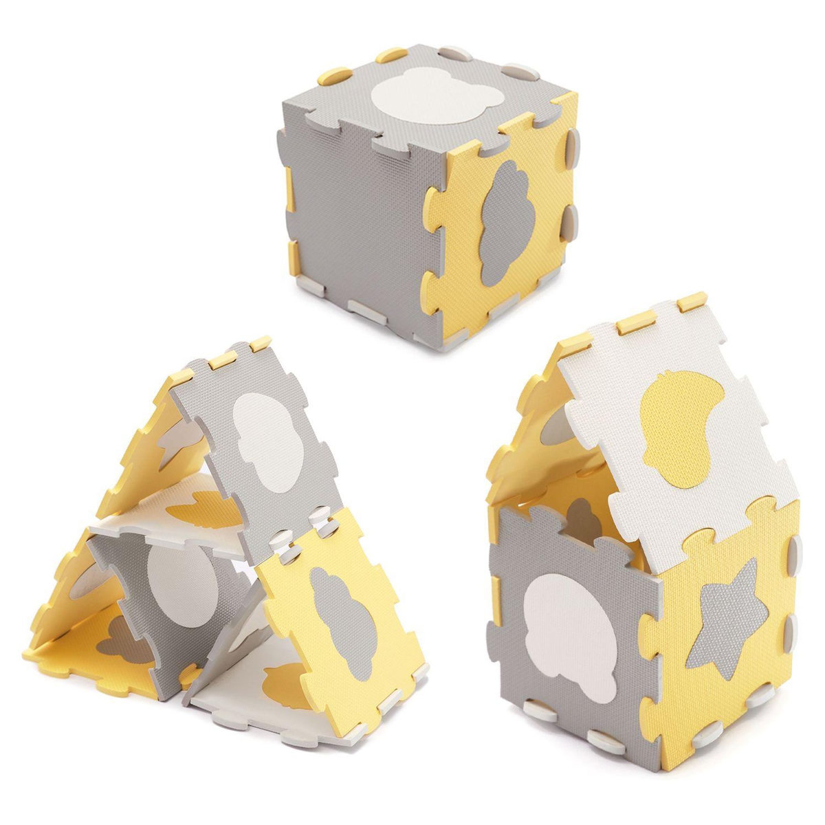 KINDERKRAFT Tapis d'éveil Luno Shapes bébé 