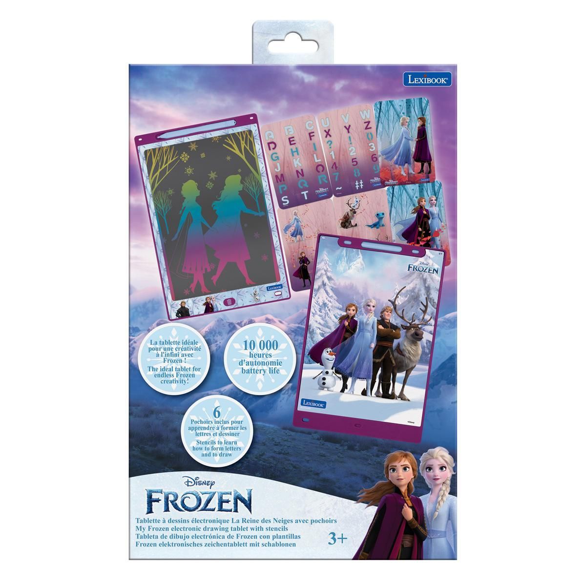Lexibook Tablette à Dessins électronique multicolore La Reine des Neiges