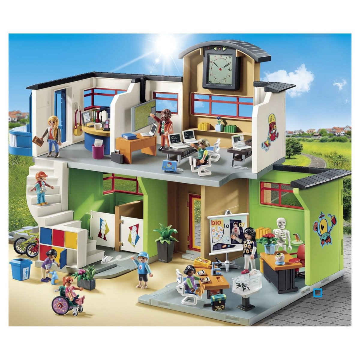 PLAYMOBIL 9453 - City Life - Ecole aménagée