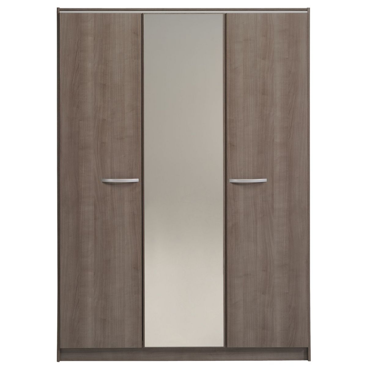 Armoire de chambre adulte 3 portes 1 miroir central L139cm ARIZONA