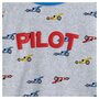 Voir la diapositive 2 : IN EXTENSO Ensemble pyjama velours pilote garçon