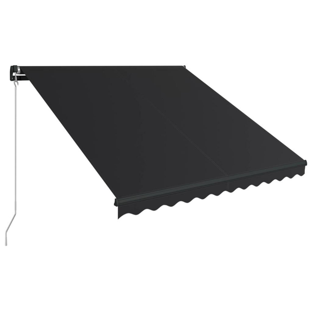 VIDAXL Auvent manuel retractable 350x250 cm Anthracite