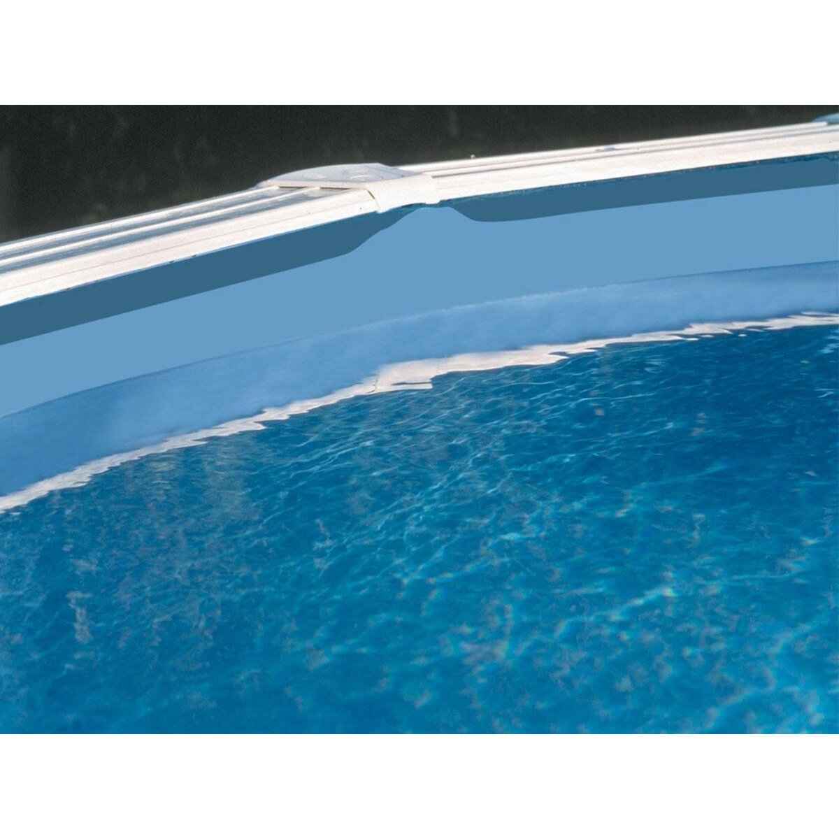 GRE Liner seul bleu pour piscine acier en huit 7,10 x 4,75 x 1,22 m - Gré