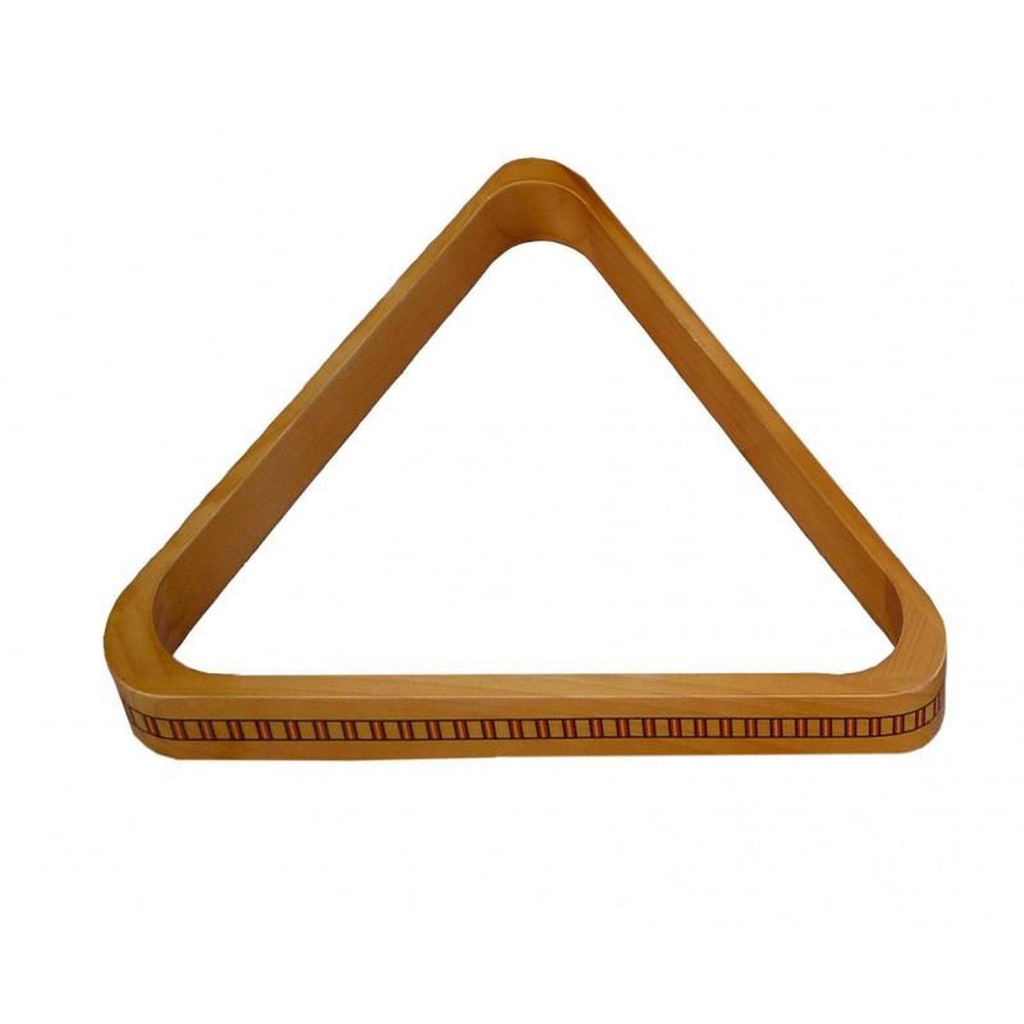 JT2D Triangle de Billard en Bois de Pin décoré 2 1/4