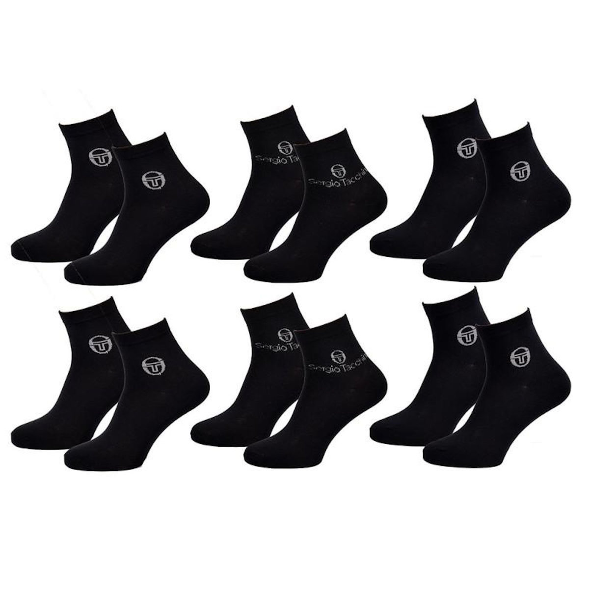 SERGIO TACCHINI Chaussettes Homme VILLE SERGIO TACCHINI Lot de 6 QUARTER