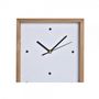 Voir la diapositive 3 : AAAAA Horloge Murale DKD Home Decor Blanc Marron Bois Aluminium Maisons Urbaine 20 x 4 x 30 cm