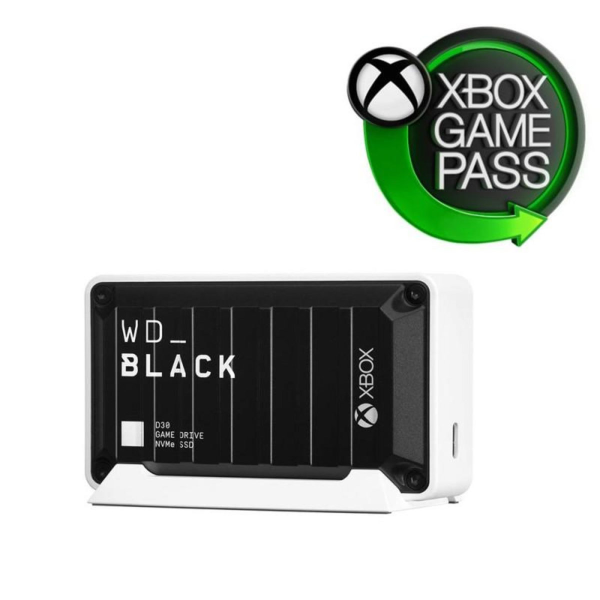 Western Digital SSD externe Western Digital D30 pour Xbox 500 Go Noir