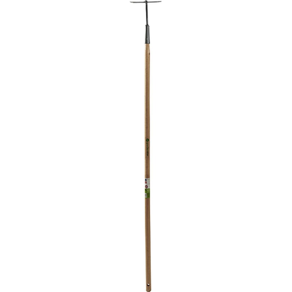 GARDENSTAR Binette de désherbage avec manche en bois de cèdre 120 cm