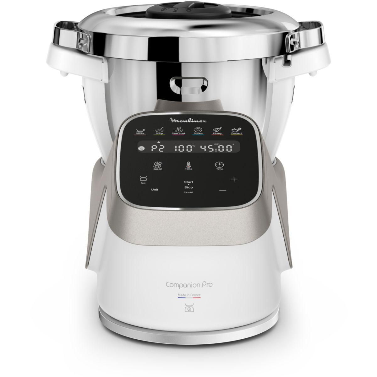 MOULINEX Robot cuiseur companion pro + cuiseur vapeur YY5286FG