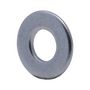 Voir la diapositive 1 :  Rondelle zinguée type M Vissal 12x27mm ép:2,5mm  lot de 100 rondelles