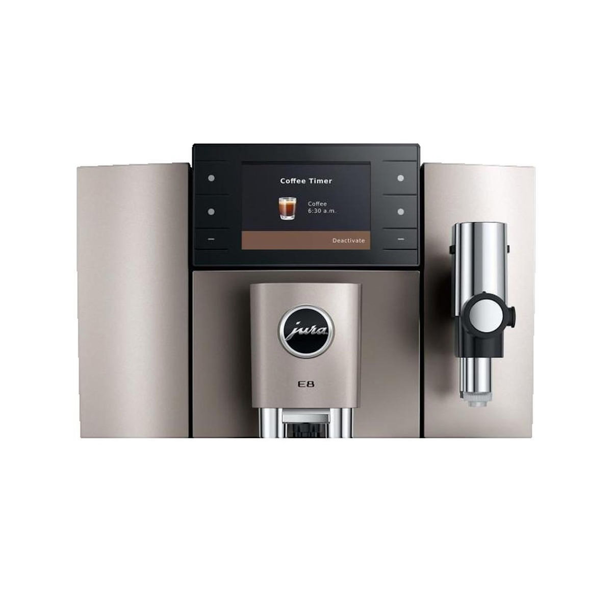 Jura Machine à espresso Jura E8 Midnight Silver