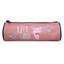 Voir la diapositive 4 : Bagtrotter BAGTROTTER Trousse scolaire ronde Lili Lou Rose Plumes