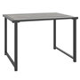 Voir la diapositive 1 : VIDAXL Table de jardin anthracite 55x40x37 cm acier