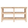 Voir la diapositive 5 : VIDAXL Banc de travail 142,5x50x80 cm Bois de pin massif