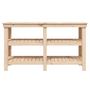 Voir la diapositive 5 : VIDAXL Banc de travail 142,5x50x80 cm Bois de pin massif