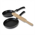 ELO Set 2 mini crêpières 14 cm et 1 spatule Elo Jewel de Luxe