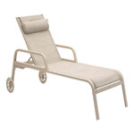 HESPERIDE Transat en aluminium Osmala Beige/Argile - Hespéride