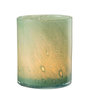 Voir la diapositive 2 : Paris Prix Photophore Design en Verre  Jade  18cm Vert