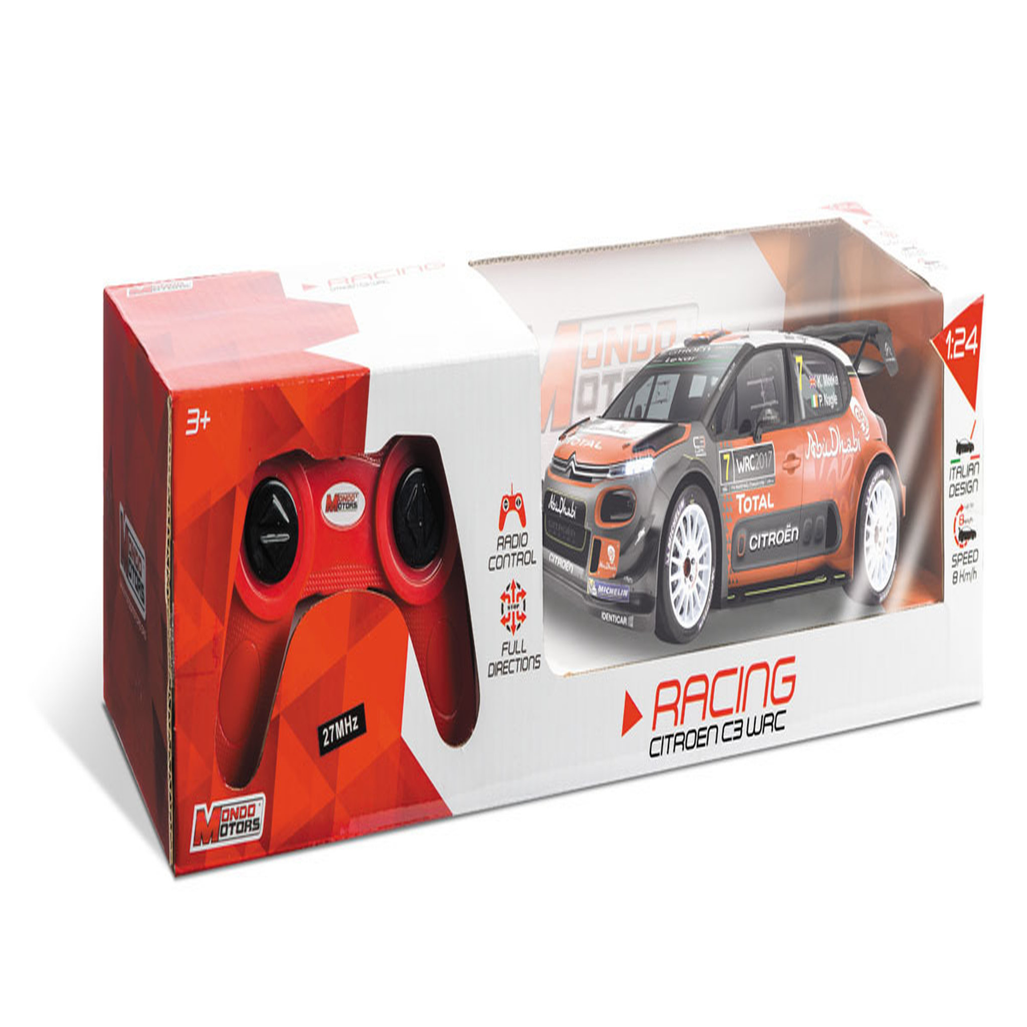 Voir la diapositive 4 : MONDO Racing Citroën C3 WRC radiocommandée 1/24ème