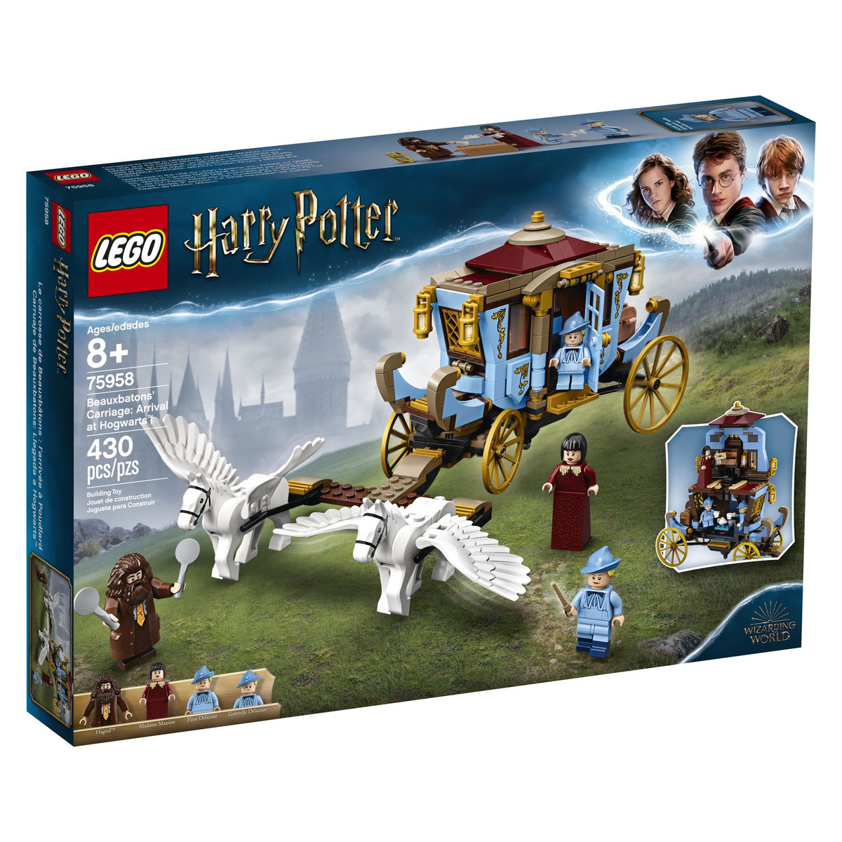 LEGO Harry Potter 75958 - Le carrosse de Beauxbâtons : l'arrivée à Poudlard
