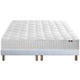 Voir la diapositive 1 : IDLITERIE Ensemble literie : matelas à ressorts COSMOS et sommier - qualité française