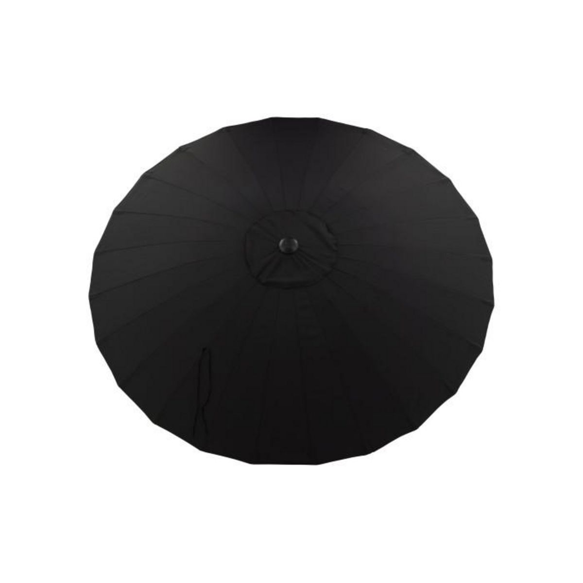Paris Prix Parasol Design  Palmetto  270cm Noir