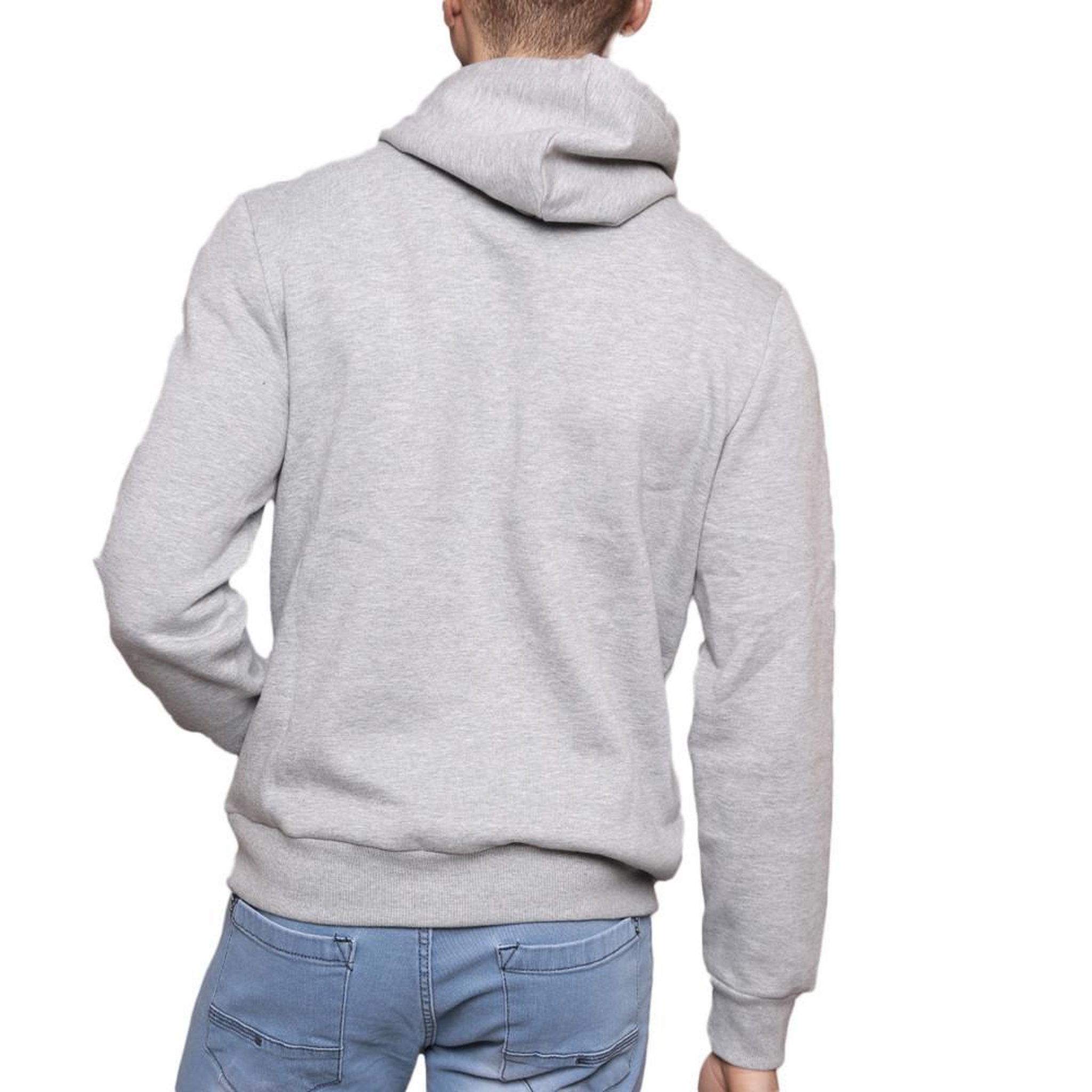 Voir la diapositive 2 : REDSKINS Sweat à Capuche Gris Homme Redskins Makit Poster